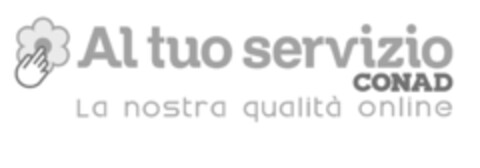 AL TUO SERVIZIO CONAD LA NOSTRA QUALITA' ONLINE Logo (EUIPO, 06/16/2017)