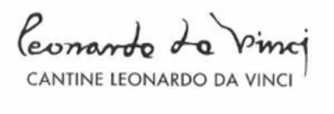 Leonardo da Vinci CANTINE LEONARDO DA VINCI Logo (EUIPO, 02/14/2018)
