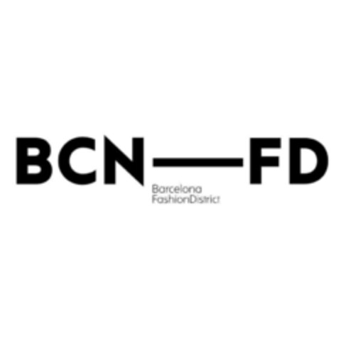 BCN FD BARCELONA FASHION DISTRICT Logo (EUIPO, 07/16/2018)