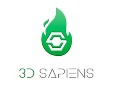 3D SAPIENS Logo (EUIPO, 10/31/2018)