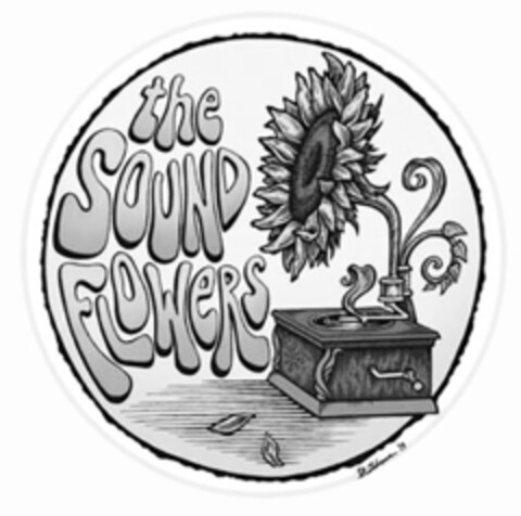 THE SOUND FLOWERS Logo (EUIPO, 29.01.2020)