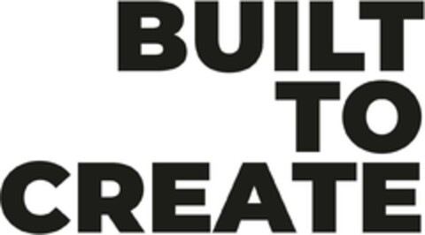 BUILT TO CREATE Logo (EUIPO, 10.05.2024)