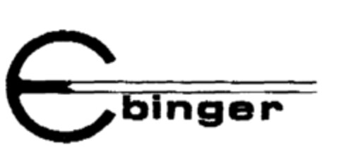 Ebinger Logo (EUIPO, 02.05.1996)