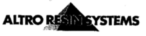 ALTRO RESIN SYSTEMS Logo (EUIPO, 07.11.1996)