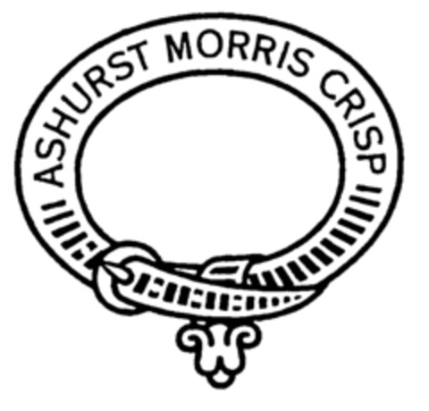 ASHURST MORRIS CRISP Logo (EUIPO, 12.06.1998)