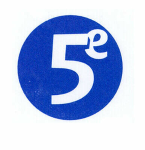 5e Logo (EUIPO, 23.05.2000)
