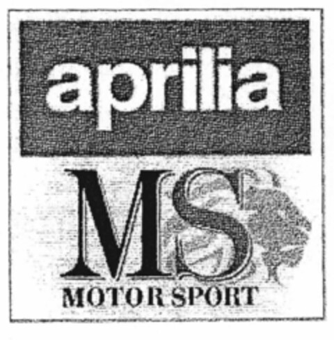 aprilia MS MOTOR SPORT Logo (EUIPO, 22.12.2000)