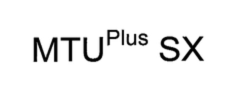 MTU plus SX Logo (EUIPO, 07/05/2006)