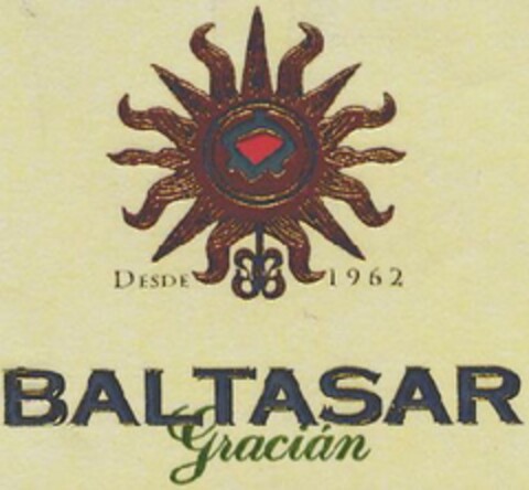 BALTASAR Gracian Desde 1962 Logo (EUIPO, 01/30/2007)