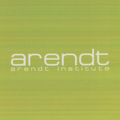 arendt arendt institute Logo (EUIPO, 15.02.2010)