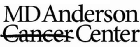 MD ANDERSON CANCER CENTER Logo (EUIPO, 09.06.2010)