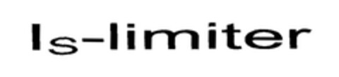 Is-limiter Logo (EUIPO, 09/14/2010)