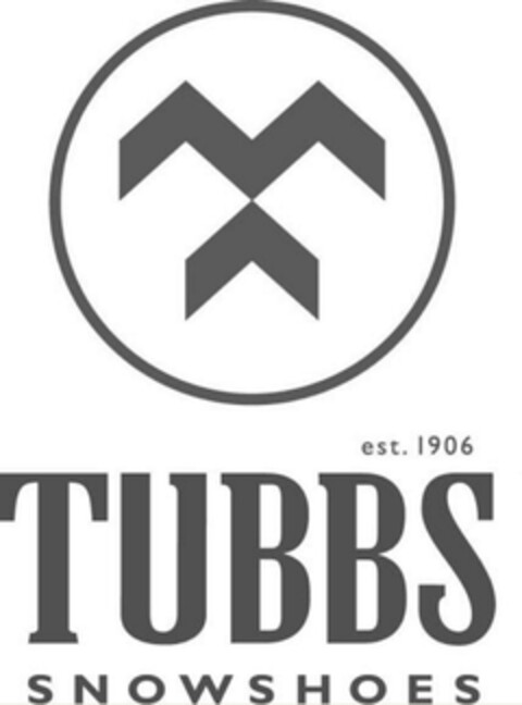 TUBBS SNOWSHOES est. 1906 Logo (EUIPO, 11/11/2010)