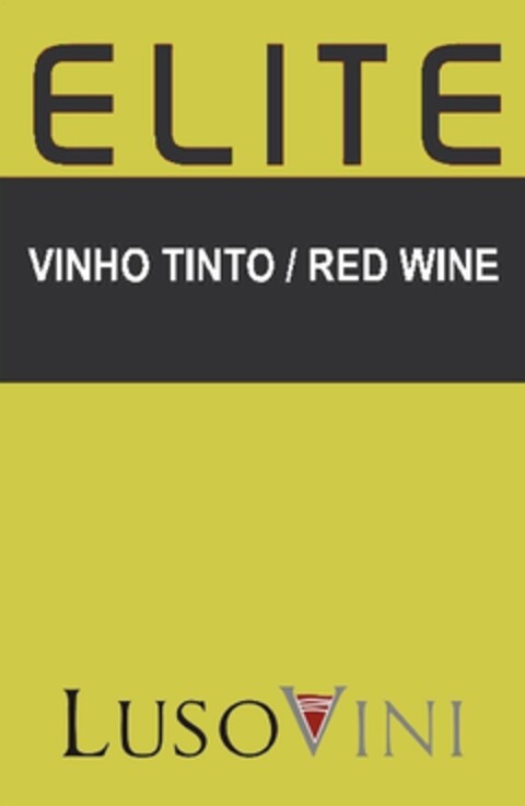 ELITE VINHO TINTO / RED WINE LUSOVINI Logo (EUIPO, 31.03.2011)