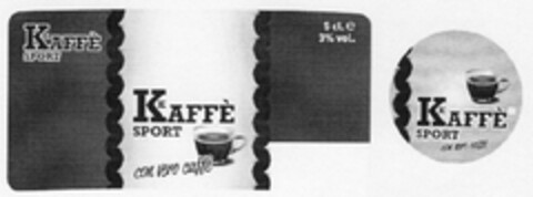 KKAFFE' SPORT con vero caffè Logo (EUIPO, 08/01/2011)