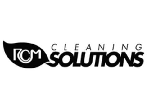 RCM CLEANING SOLUTIONS Logo (EUIPO, 08/31/2012)