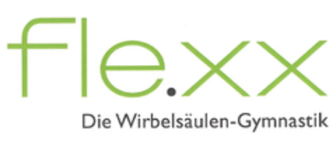 Fle.xx Die Wirbelsäulen-Gymastik Logo (EUIPO, 06/14/2013)