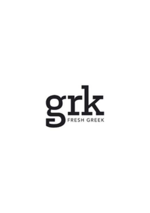 GRKFRESH GREEK Logo (EUIPO, 08/01/2013)