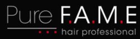 Pure F.A.M.E hairprofessional Logo (EUIPO, 09/02/2014)