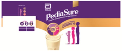 a Abbott PediaSure Complete, Balanced Nutrition to Help Kids Grow TRIPLE SURE SYSTEM CLINICALLY PROVEN GROWTH Logo (EUIPO, 22.12.2016)