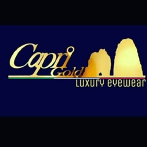 capri gold LUXURY EYEWEAR Logo (EUIPO, 04.06.2017)