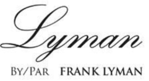 LYMAN BY/PAR FRANK LYMAN Logo (EUIPO, 29.03.2018)