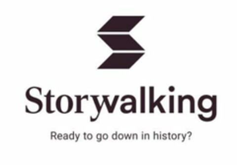 STORYWALKING Ready to go down in history? Logo (EUIPO, 03/11/2019)