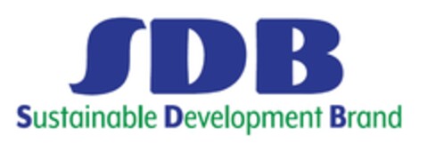 SDB Sustainable Development Brand Logo (EUIPO, 04/30/2020)