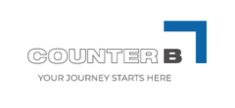 COUNTER B YOUR JOURNEY STARTS HERE Logo (EUIPO, 19.10.2020)