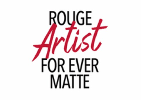 ROUGE ARTIST FOR EVER MATTE Logo (EUIPO, 11.03.2021)