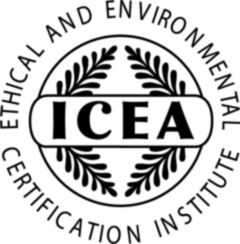 ICEA ETHICAL AND ENVIRONMENTAL CERTIFICATION INSTITUTE Logo (EUIPO, 06/18/2021)