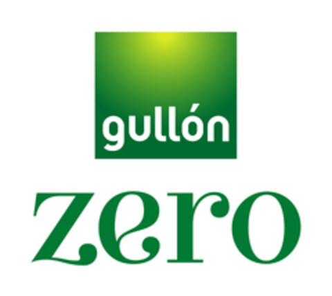 GULLÓN ZERO Logo (EUIPO, 11.05.2022)