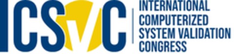 ICSVC INTERNATIONAL COMPUTERIZED SYSTEM VALIDATION CONGRESS Logo (EUIPO, 06/14/2023)