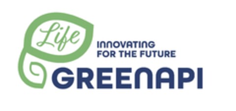 LIFE GREENAPI innovating for the future Logo (EUIPO, 02/16/2024)