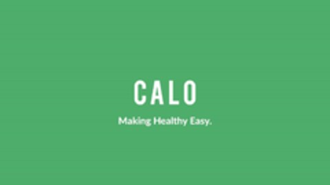 CALO Making Healthy Easy. Logo (EUIPO, 27.03.2024)
