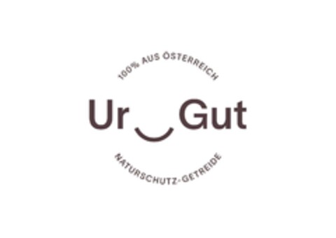 100% AUS ÖSTERREICH Ur Gut NATURSCHUTZ-GETREIDE Logo (EUIPO, 07/23/2024)