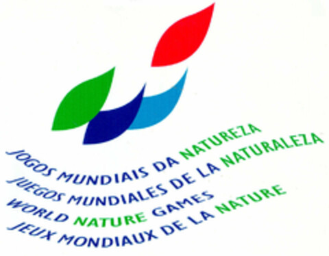 JOGOS MUNDIAIS DA NATUREZA JUEGOS MUNDIALES DE LA NATURALEZA WORLD NATURE GAMES JEUX MONDIAUX DE LA NATURE Logo (EUIPO, 01.04.1996)