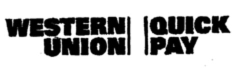 WESTERN UNION QUICK PAY Logo (EUIPO, 23.01.1997)