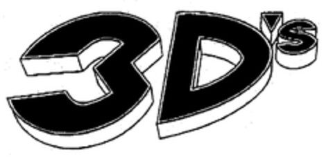 3D'S Logo (EUIPO, 26.08.1999)