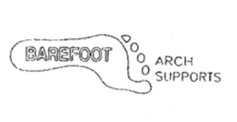 BAREFOOT ARCH SUPPORTS Logo (EUIPO, 09.06.2000)