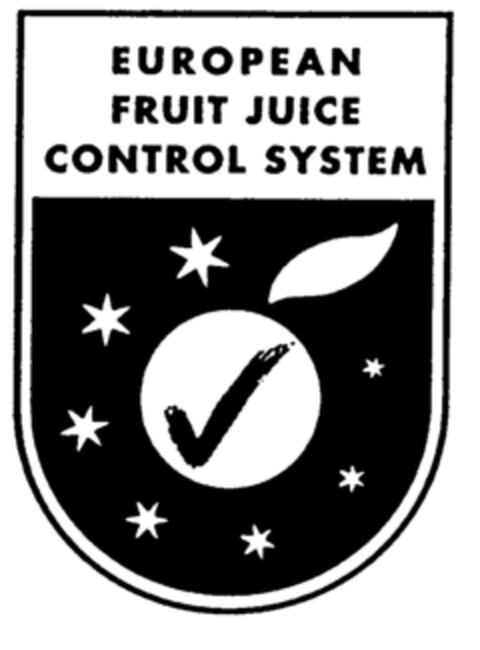 EUROPEAN FRUIT JUICE CONTROL SYSTEM Logo (EUIPO, 28.07.2000)