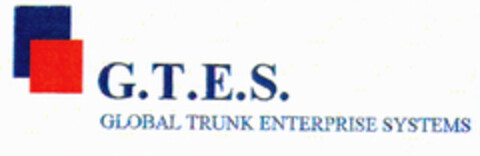 G.T.E.S. GLOBAL TRUNK ENTERPRISE SYSTEMS Logo (EUIPO, 03.11.2000)