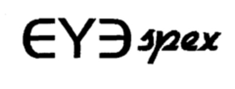 EYE spex Logo (EUIPO, 03/01/2001)