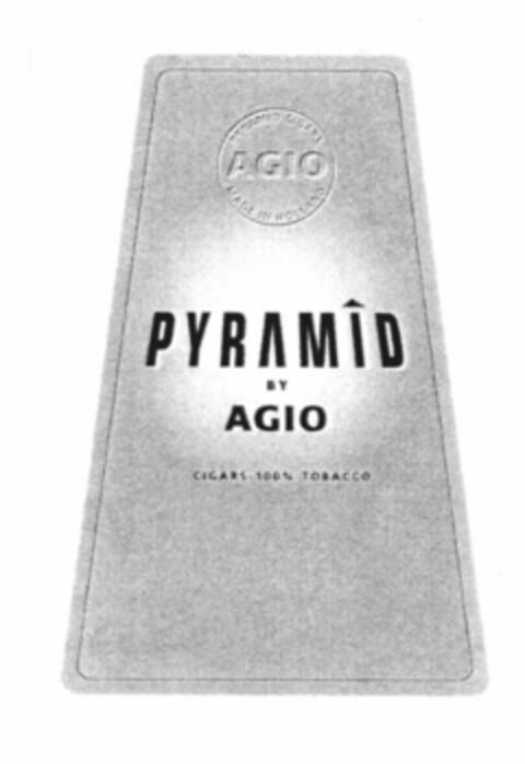 PIRAMID BY AGIO Logo (EUIPO, 18.10.2001)