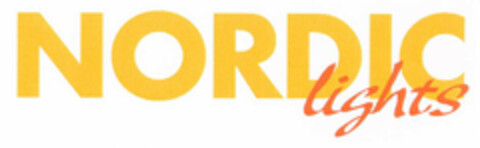NORDIC lights Logo (EUIPO, 13.09.2002)