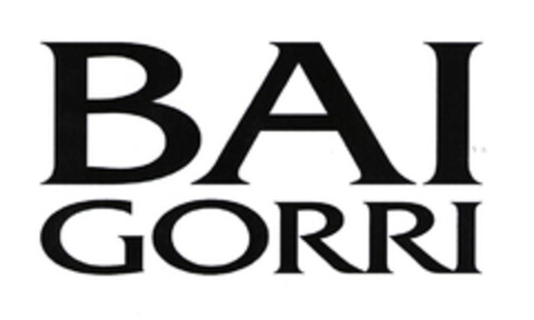 BAI GORRI Logo (EUIPO, 07.03.2003)