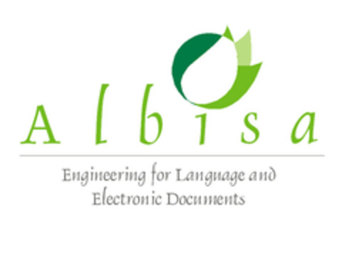 Albisa Engineering for Language and Electronic Documents Logo (EUIPO, 31.07.2003)