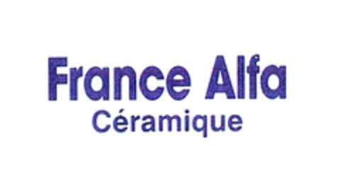 France Alfa Céramique Logo (EUIPO, 18.08.2003)