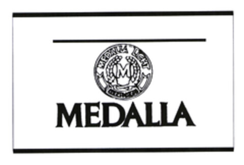 MEDALLA MEDALLA LIGHT Logo (EUIPO, 01.09.2003)