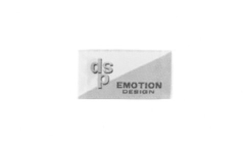 dsp EMOTION DESIGN Logo (EUIPO, 23.12.2004)